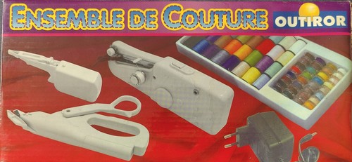 Mini machine coudre - machine, à